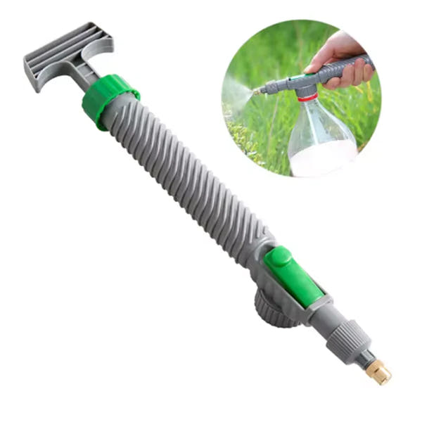 High Pressure Air Pump Manual Sprayer Adjustable Drink Bottle Spray Head Nozzle Garden Watering Tool Sprayer Agriculture Tools