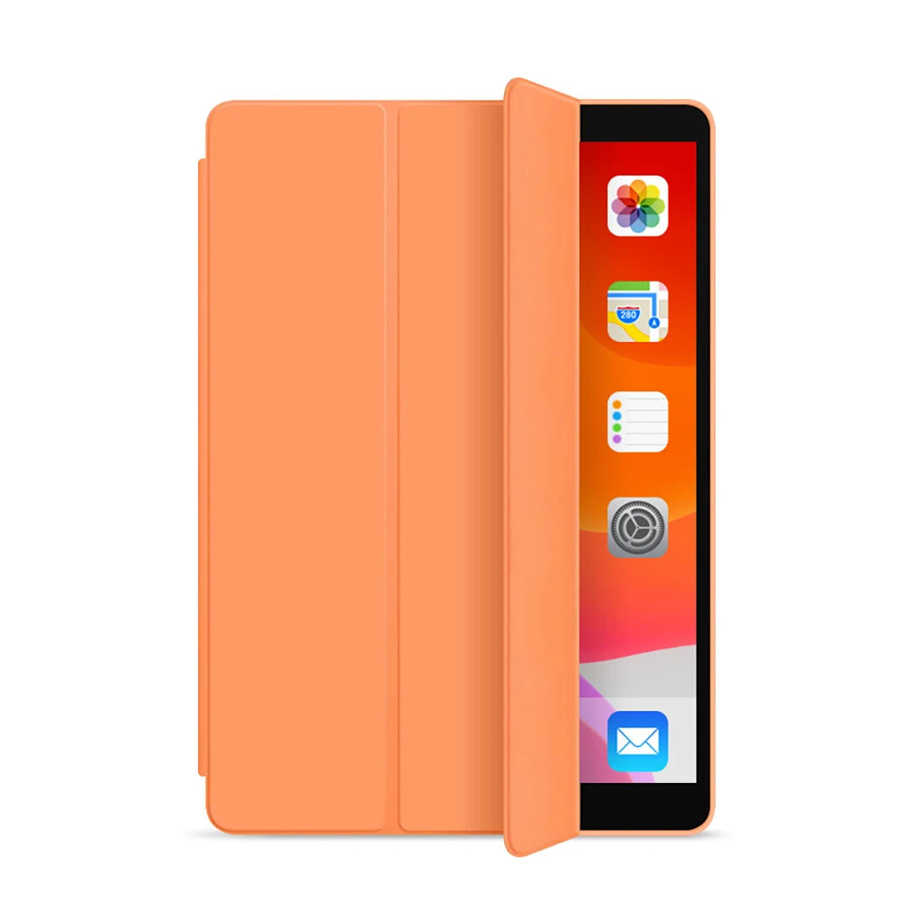 Smart Case for iPad 9.7 2018 2017 Fundas Magnetic Pu Leather Stand Cover for iPad 10.2 5th 6th Air 1 2 3 4 5 7 8 9 10 Generation