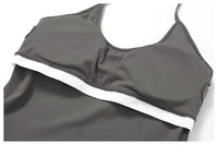 Impact Sports Bra Women Halter Top High Support Push-up Open Back Gym Wear Sexy Fitness Tops Yoga Bra Running Workout Underwear